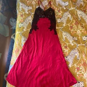 Vintage VICTORIA SECRET silk gown
